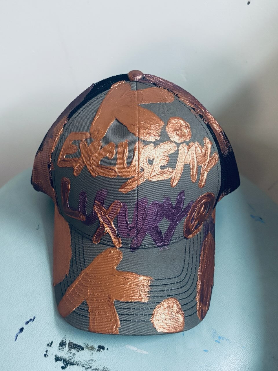 EXCUSE MY LUXURY K. HAT