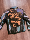 CURRENTLY ASHING ON GOOD GARMENTS K. JACKET